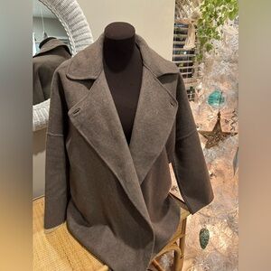 Zara wool blend jacket / coat in new condition size medium, gorgeous!